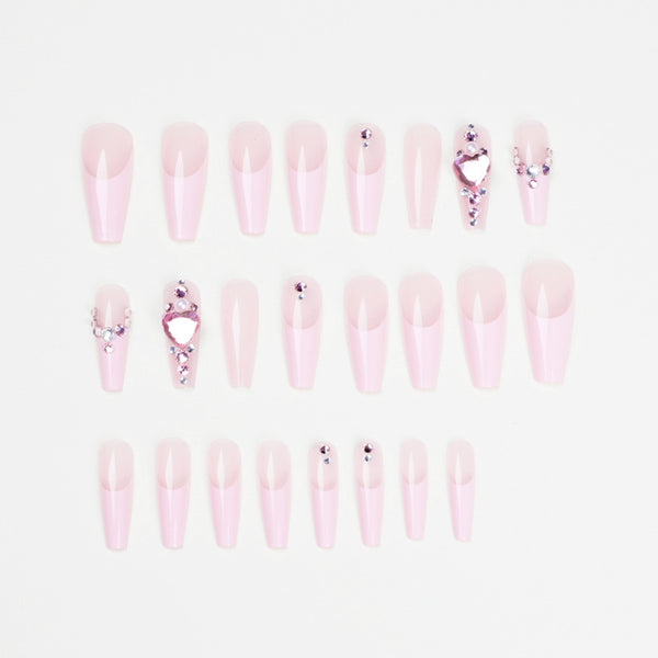12 Sizes-24 Pcs Press On Nails JP1594