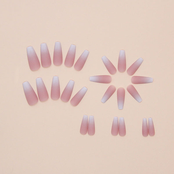 12 Sizes-24 Pcs Press On Nails W1672