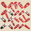 12 Sizes-24 Pcs Press On Nails Y1640