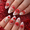 12 Sizes-24 Pcs Press On Nails Y1959
