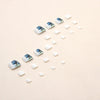 12 Sizes-24 Pcs Press On Nails F047