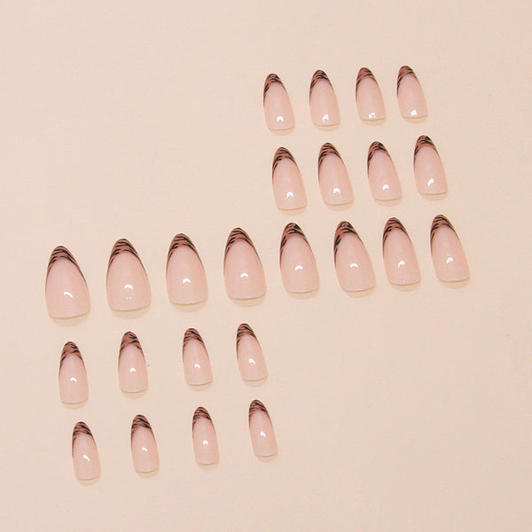 12 Sizes-24 Pcs Press On Nails W1775