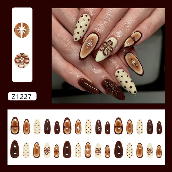 30 Pcs Press On Nails Z1227