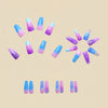 12 Sizes-24 Pcs Press On Nails Y491
