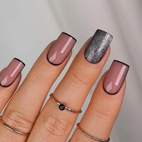 12 Sizes-24 Pcs Press On Nails W794