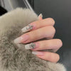 12 Sizes-24 Pcs Press On Nails Z242