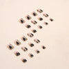 12 Sizes-24 Pcs Press On Nails W370