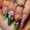 12 Sizes-24 Pcs Press On Nails Y895