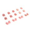 12 Sizes-24 Pcs Press On Nails Z396