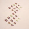 12 Sizes-24 Pcs Press On Nails W1129
