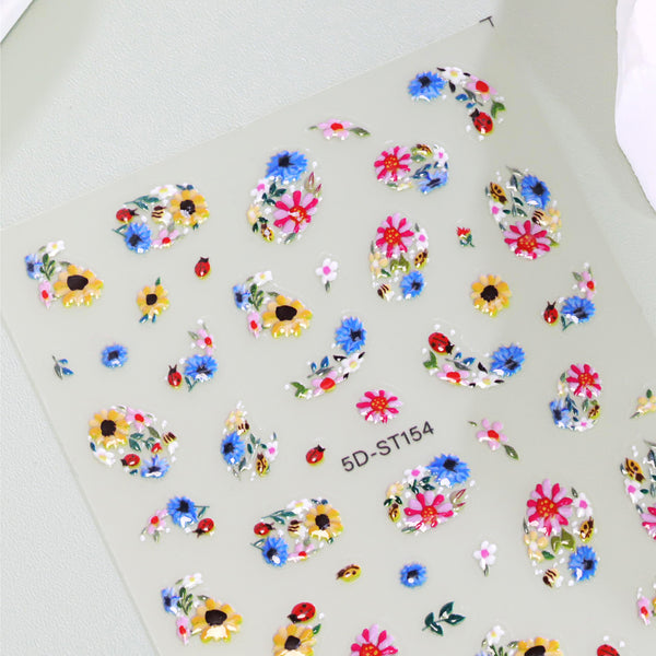 Nail Art Sticker 5DST154