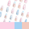 12 Sizes-24 Pcs Press On Nails JP2949
