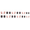 12 Sizes-24 Pcs Press On Nails R643