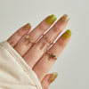 12 Sizes-24 Pcs Press On Nails R742