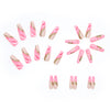 12 Sizes-24 Pcs Press On Nails W204