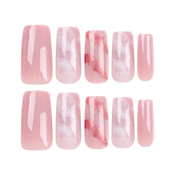 12 Sizes-24 Pcs Press On Nails JP3048
