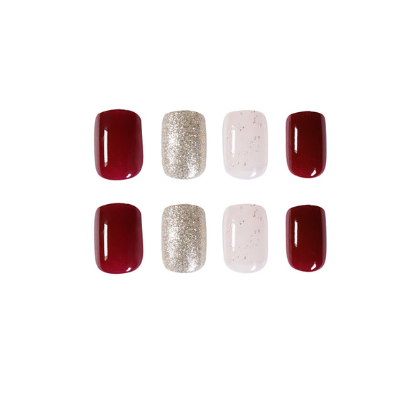 12 Sizes-24 Pcs Press On Nails JP993