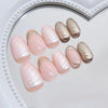12 Sizes-24 Pcs Press On Nails W1896