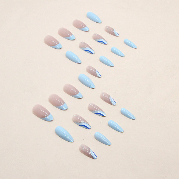 12 Sizes-24 Pcs Press On Nails W339