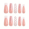 12 Sizes-24 Pcs Press On Nails JP3083