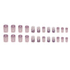 12 Sizes-24 Pcs Press On Nails W1418