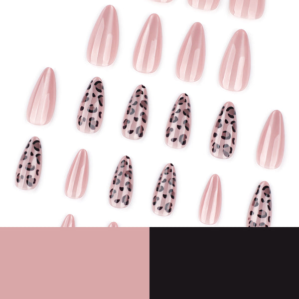 12 Sizes-24 Pcs Press On Nails JP4177