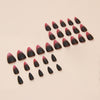 12 Sizes-24 Pcs Press On Nails W1616