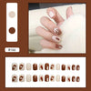 12 Sizes-24 Pcs Press On Nails R161