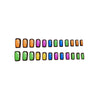 12 Sizes-24 Pcs Press On Nails Y190