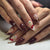 12 Sizes-24 Pcs Press On Nails JP3999