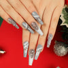 12 Sizes-24 Pcs Press On Nails JP2680