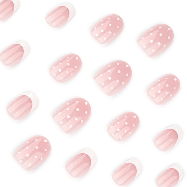 12 Sizes-24 Pcs Press On Nails JP4374