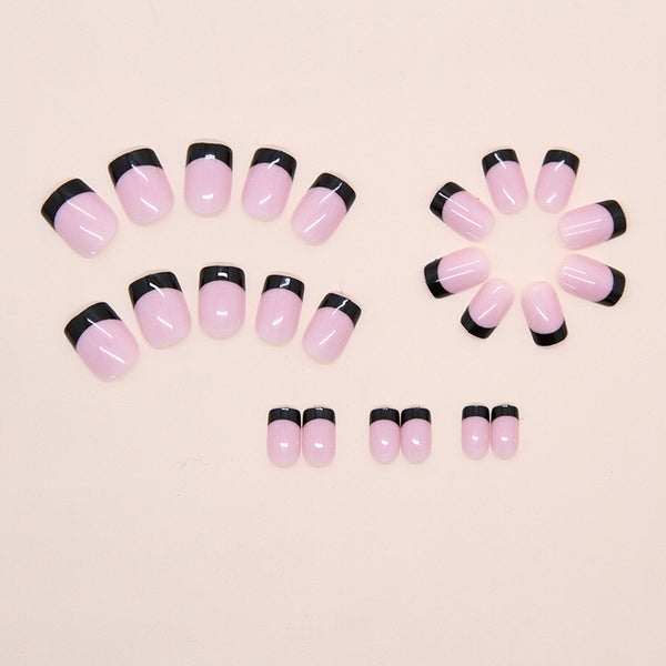 12 Sizes-24 Pcs Press On Nails W1891