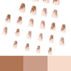 12 Sizes-24 Pcs Press On Nails JP2025