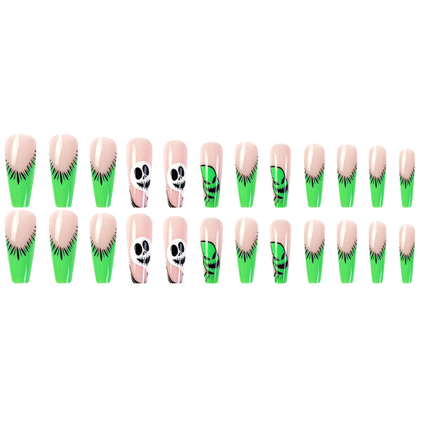 12 Sizes-24 Pcs Press On Nails Y160