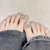 12 Sizes-24 Pcs Press On Nails F148