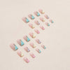 12 Sizes-24 Pcs Press On Nails W766