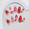 12 Sizes-24 Pcs Press On Nails Z1091