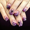 12 Sizes-24 Pcs Press On Nails C2036