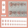 12 Sizes-24 Pcs Press On Nails Z1097
