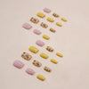 12 Sizes-24 Pcs Press On Nails W1456