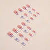 12 Sizes-24 Pcs Press On Nails W496