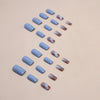 12 Sizes-24 Pcs Press On Nails W1404
