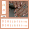 12 Sizes-24 Pcs Press On Nails Z1092