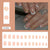 12 Sizes-24 Pcs Press On Nails Z1092