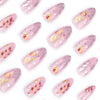 12 Sizes-24 Pcs Press On Nails JP3594