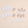 12 Sizes-24 Pcs Press On Nails W1113