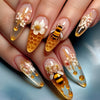12 Sizes-24 Pcs Press On Nails Y1963