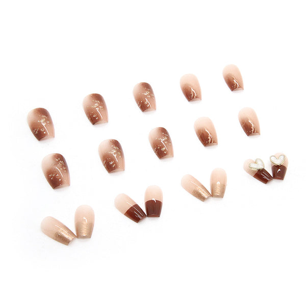 12 Sizes-24 Pcs Press On Nails Z519