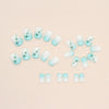 12 Sizes-24 Pcs Press On Nails W746